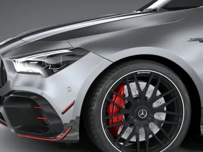 Mercedes-Benz CLA45 S AMG 2024 3D model