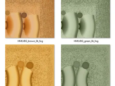 Vase Set 21 3D model