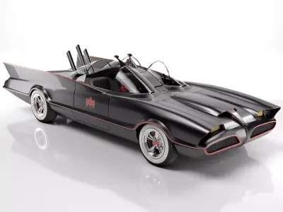 Batmobile 1966 3D model