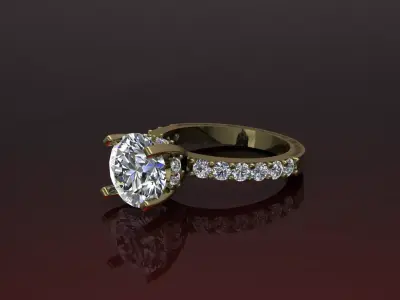 jewelry ring 3D print model 3D print model get