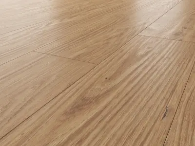  Wood Floor Oak Natural Firestop 3D model