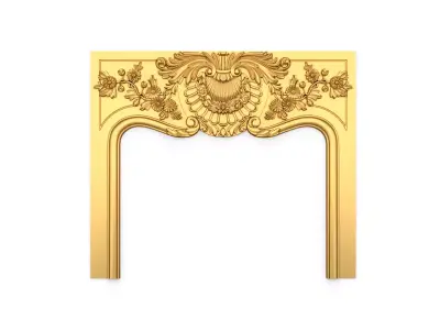 Classic decor ornament 85 3D model