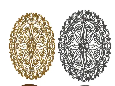Ornament - Design O1 3D model