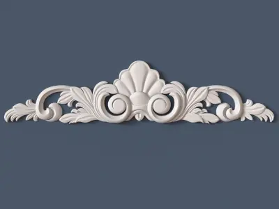 Decorative Onlay 3D model 4