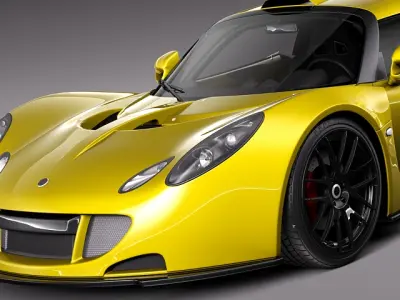 Hennessey Venom GT 2012 3D model