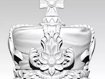 King Crown  3D print model