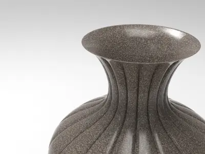 Dong Vase Low-poly 3D model