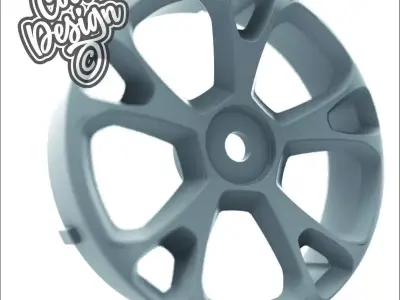 RC DRIFT CAR RIM FOR  3D print model