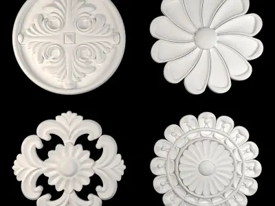 Rosettes 11 3D model