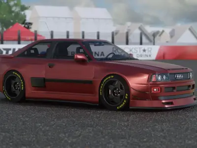 Audi A2 Widebody Kit 3D model