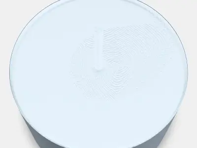 GLIMMA Unscented tealight 1 Low-poly 3D model