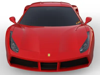 Ferrari Ferrari 488 3D model