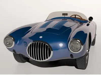 1954 OSCA Mt4 3D model