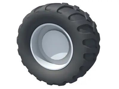 Off Road Tyre 3D model