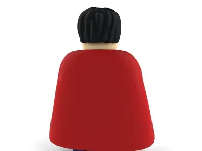 Superman Lego 3D model
