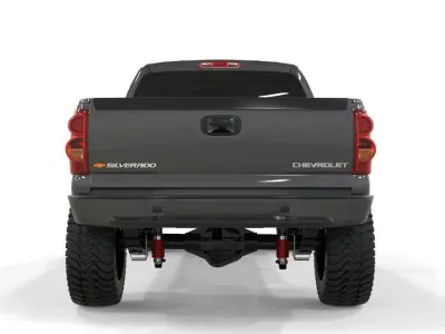 Chevrolet Silverado 2006 Lifted Truck  3D model