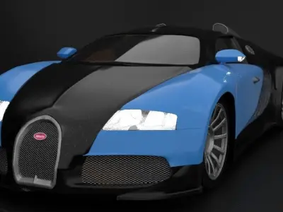 Bugatti Veyron   Free 3D model
