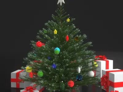 Christmas tree 3D model