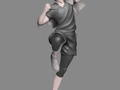 Koutarou Bokuto 3D print model