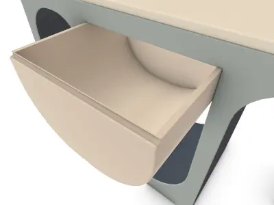 Console Table 3D model