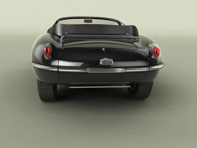 Jaguar XKSS 3D model