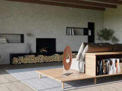 Minimalist Sofa  3D model