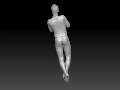 figure skating boy 3 3D print model