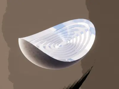 Abstract sculpture 3D model 3D model buy