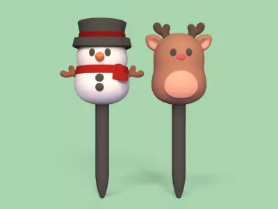Xmas Topper 3D print model