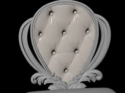 chair ornate 3D model