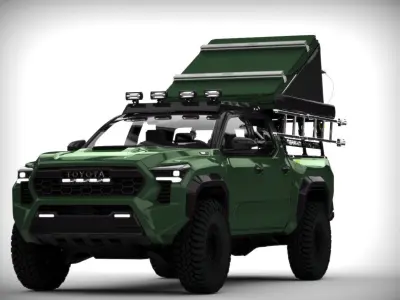 Toyota Tacoma ForceMAx 2024 TRDPRO  3D model