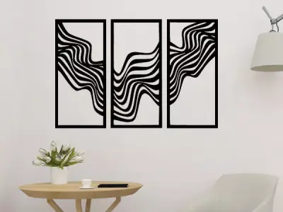 Abstract Art Home Decor 3D print model