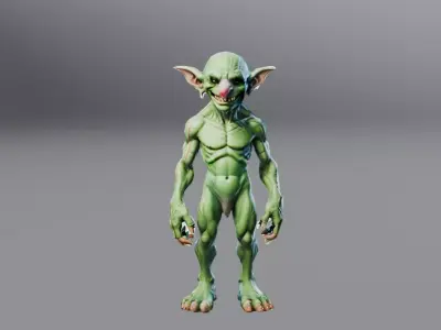 green goblin 3D model