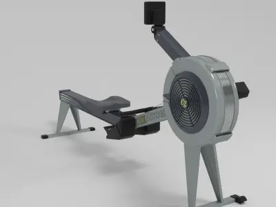 Concept 2 Model E Indoor Rowing Machine PM5 3D model