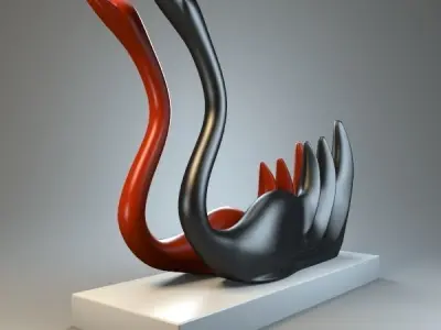 Sculpture Pledge allegiance P 3D print model