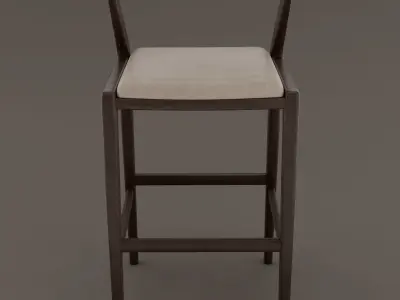 Bar and Counter Stools Collection 3D model