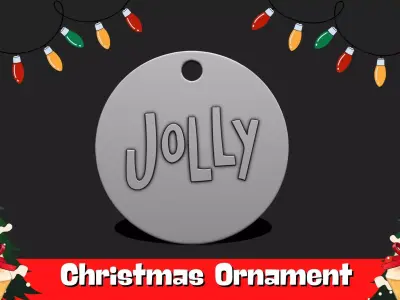 Christmas Ornament - Pendant -  Christmas Tree  - Decor - 07 3D print model