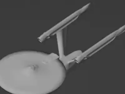 saucer 3D model