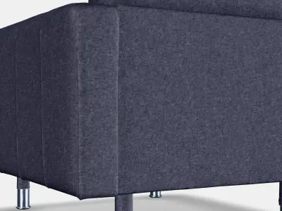 LANDSKRONA Armchair 8 Low-poly 3D model