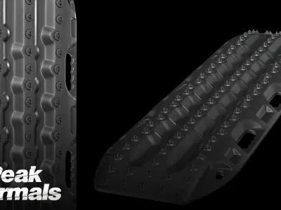 Maxtrax Recovery Board Low-poly 3D model