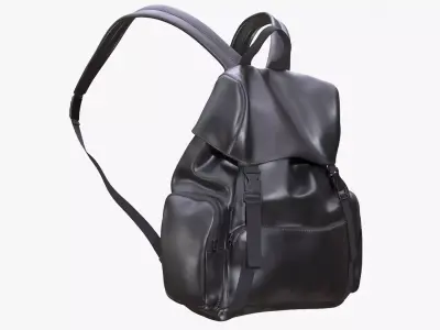 Backpack 129 - All MH Bodies - UE5 Skeletons - Rigged Low-poly 3D model