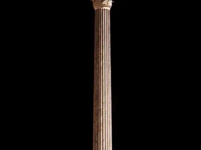 Corinthian Column 3D model