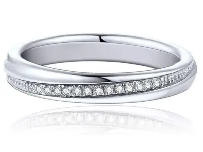 Band Ring 3D print model 85