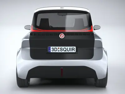 Generic City EV 2022 3D model
