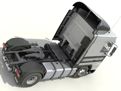 DAF95 XF Truck 3D model