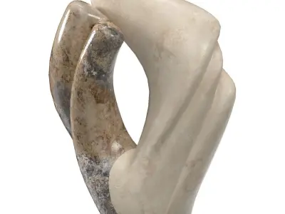 Stone Sculpture 01 3D model