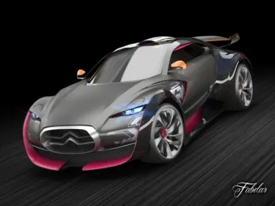 Citroen Survolt 3D model