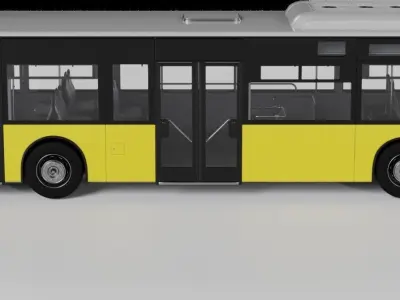 Mercedes Bus 3D model