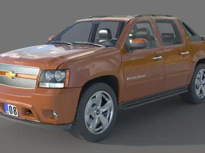 Chevrolet Avalanche LTZ  3D model