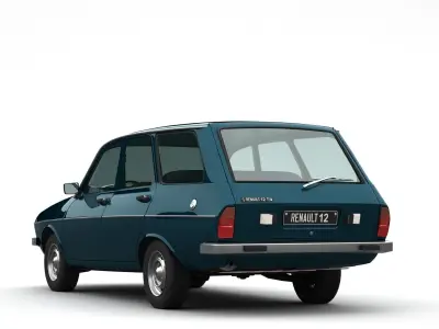 Renault 12 TSW 3D model